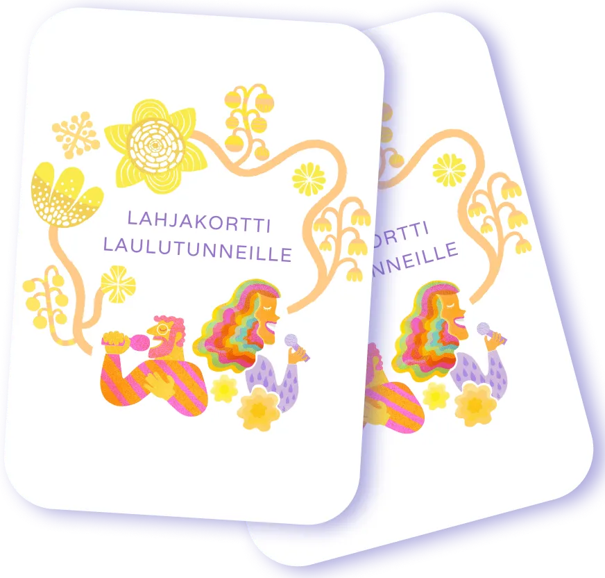 Lahjakortti laulutunneille – Helinä Music, Riikka Timonen